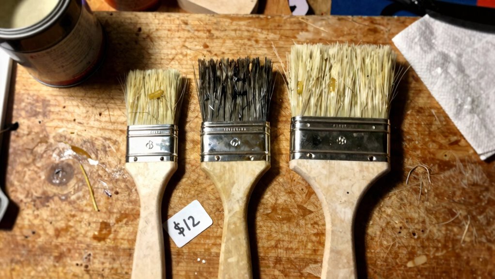 lacquer brush selection criteria