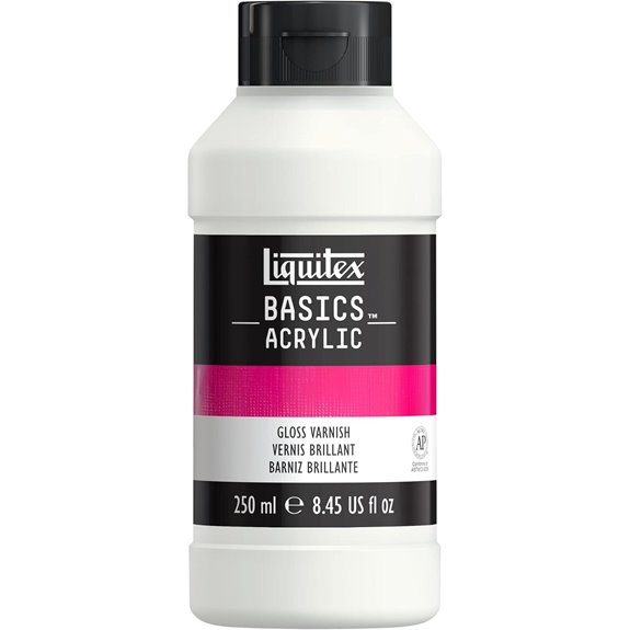 Liquitex BASICS Gloss Varnish 250ml (8.4oz) Bottle
