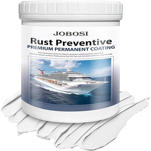 White Marine-Grade Rust Preventative Paint 32 Oz