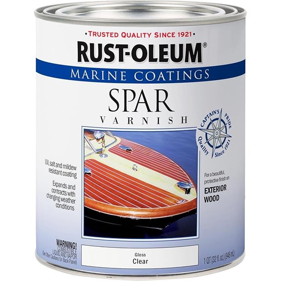 Rust-Oleum 207008 Marine Spar Varnish Quart