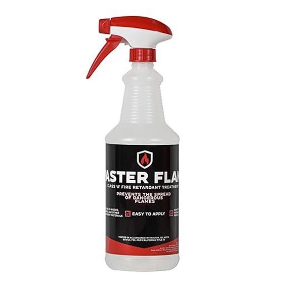 Master Flame Class A Fire Retardant Spray (1-Quart)