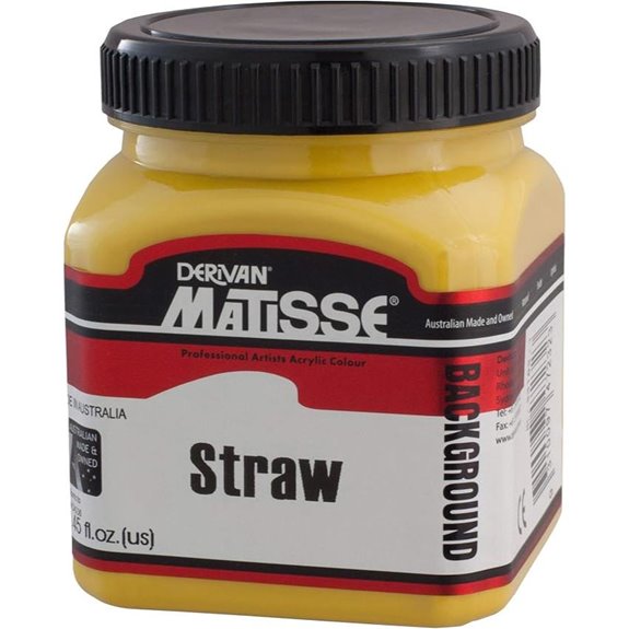 Matisse Background Color 250 ml Jar - Straw