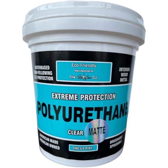 CrystaLac Extreme Protection Water-Based Polyurethane (Matte Pint)