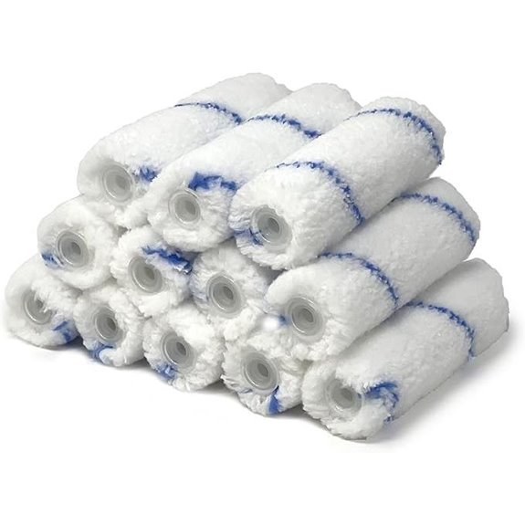 Allgala 12-Piece Mini Microfiber Paint Roller Cover