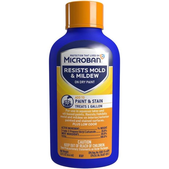 MICROBAN 1.5 oz. Fungicidal Paint Additive - Resists Mold & Mildew