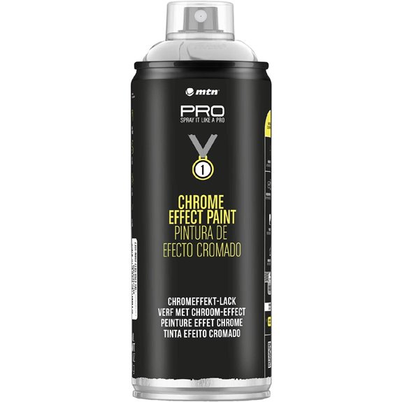 MTN PRO Silver Chrome Effect Paint 400ml