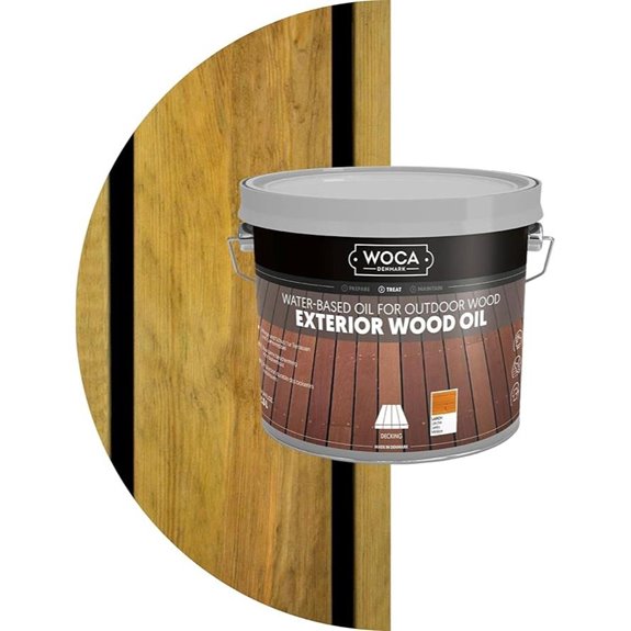 WOCA Exterior Wood Oil Stain 2.5L Natural