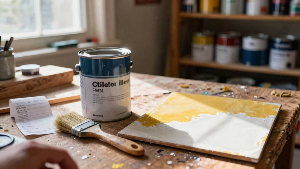 oil stain primer selection