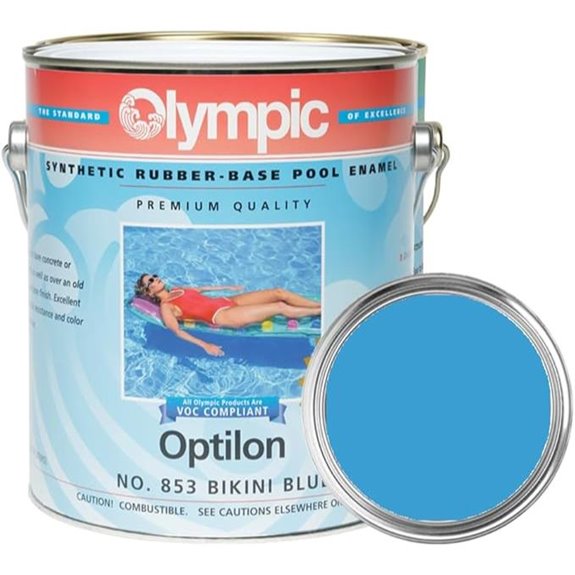 Olympic Pool Paint Optilon Bikini Blue - 1 Gallon