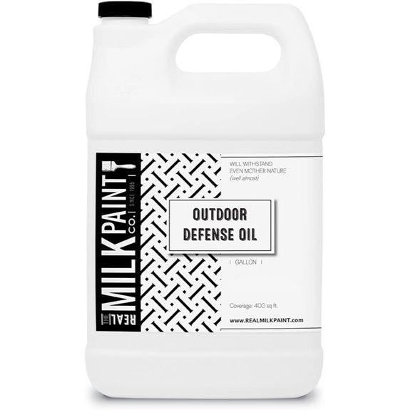 Real Milk Paint Outdoor Defense Oil for Wood (Gallon)