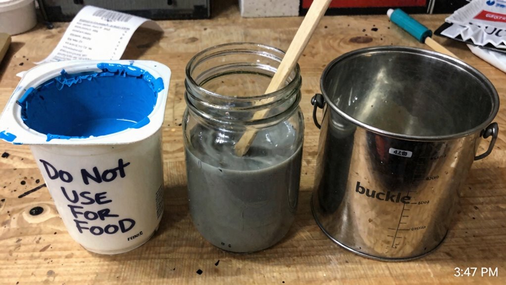 paint container selection criteria