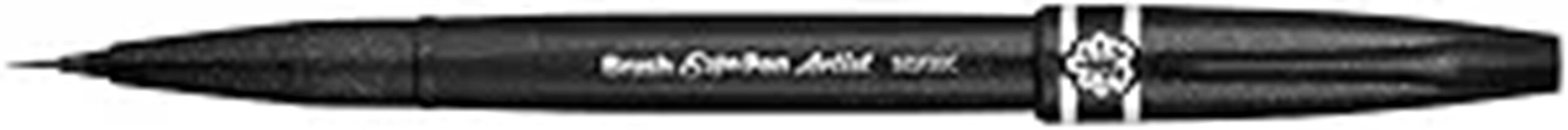 Pentel SESF30 °C AX Extra Fine Paint Brushes (Set of 1 Black
