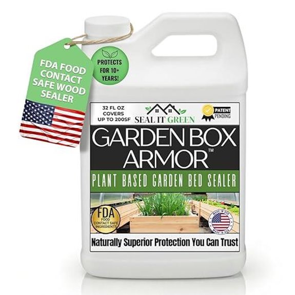 Garden Box Sealer: Plant-Based Wood Sealant for Raised Beds