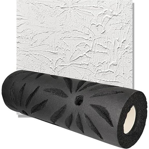 Poinsettia Drywall Texture Roller 9-inch Paint Roller