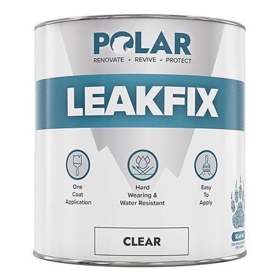 Polar Clear Leak Fix Waterproof Sealant (17 oz)