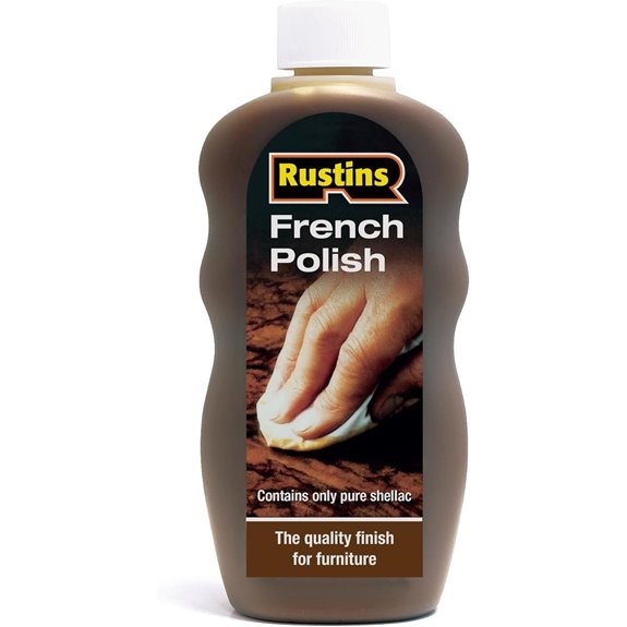 Rustins French Polish - The quality finish for furniture (Brown 300ml)