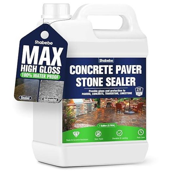 Premium Stone Sealer (1 Gallon) Max Gloss Wet Look
