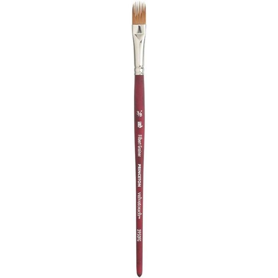 Princeton Velvetouch 3950 Filbert Grainer Brush (3/8 Inch)