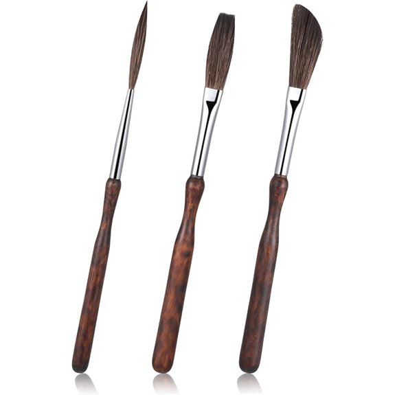3 Pcs Professional Pinstriping Brush Set