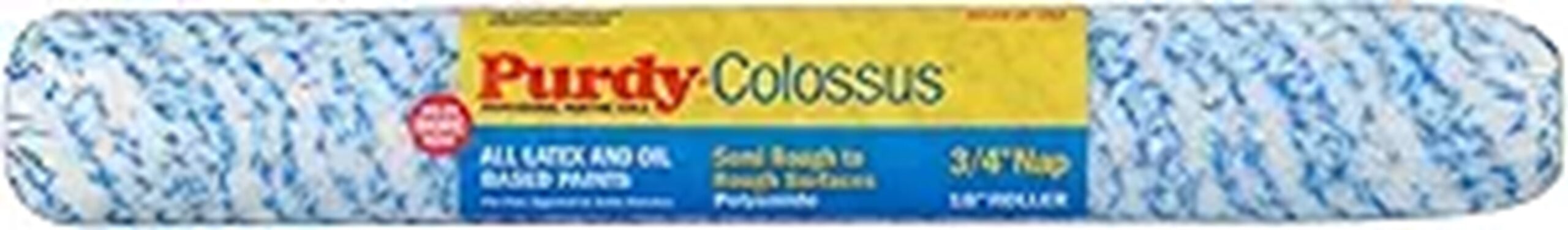 Purdy 144630184 Colossus with 3/4 Nap Roller Cover (Case of 6) 18