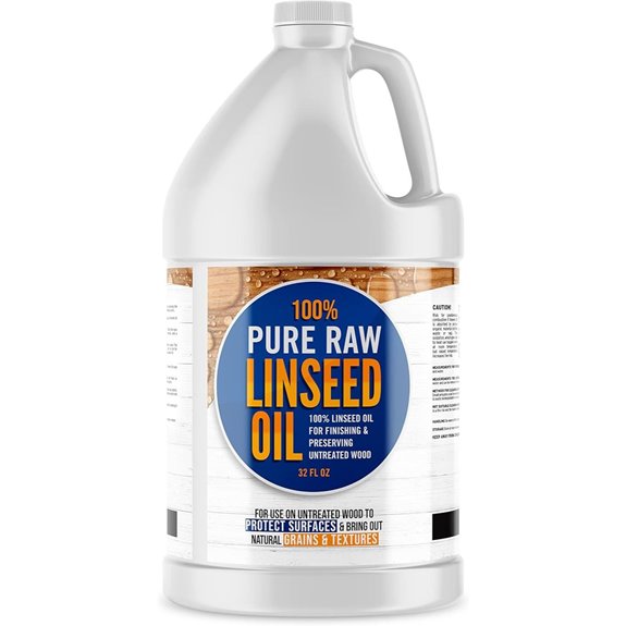 Ecoxall 100% Pure Raw Linseed Oil (1 Gallon)