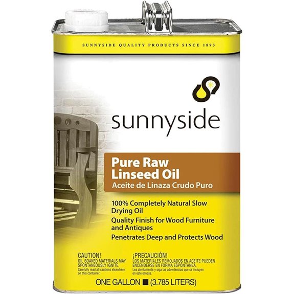 Sunnyside Corporation 873G1 Pure Raw Linseed Oil Gallon