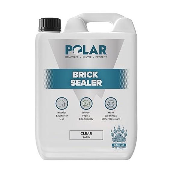 Polar Dust Proof Brick Sealer 5L - Quick-Drying Masonry Sealant