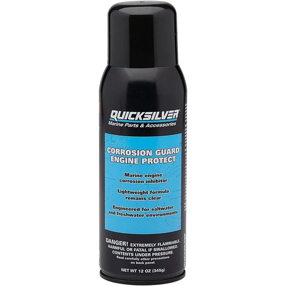 Quicksilver Corrosion Guard Engine Protect Rust Inhibitor - 12 Oz.