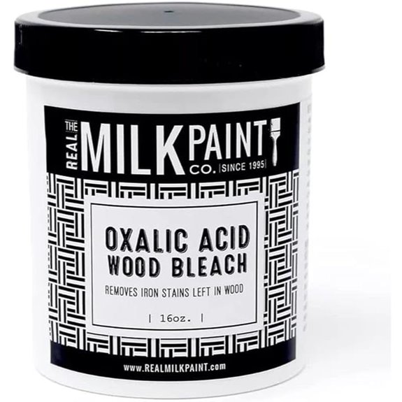 Real Milk Paint Oxalic Acid Wood Bleach 16 oz