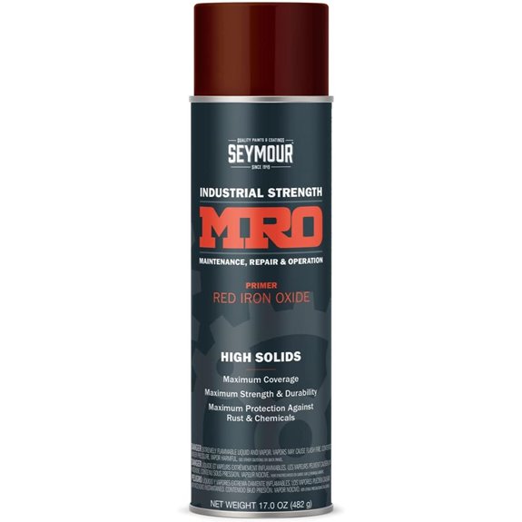 SEYMOUR High Solids Spray Paint Red Iron Oxide Primer
