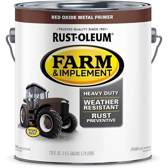 Rust-Oleum Farm & Implement Enamel Primer Gallon Red Oxide