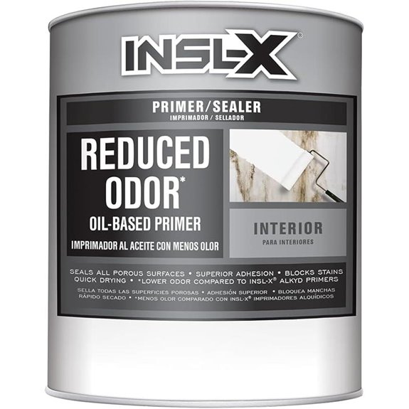 INSL-X Reduced Odor Oil-Based Primer 1 Quart White