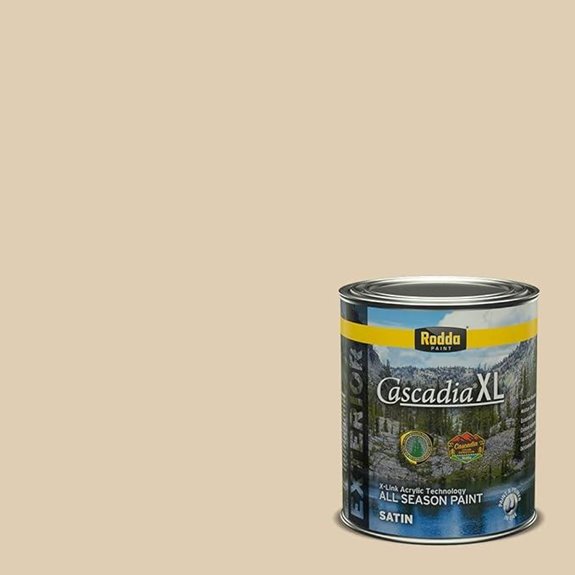 Rodda Paint CASCADIA XL Exterior Satin Paint & Primer Quart