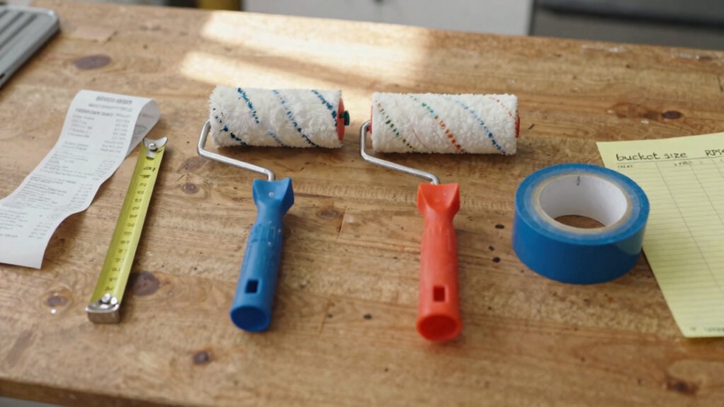 roller size cleaning mechanisms