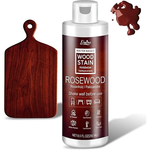 Rosewood Water-Based Wood Stain 8.5fl.oz