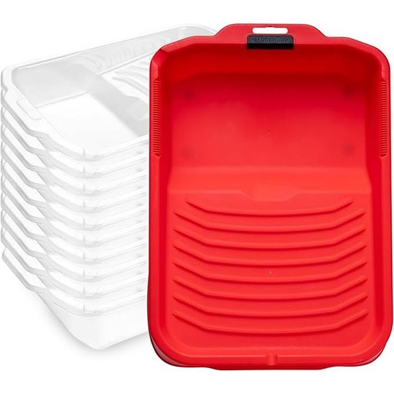Mister Rui Paint Tray 11 Pack with 10 Liners (9 Inch)