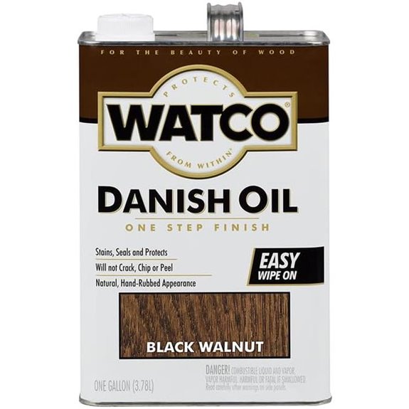 1 gal Rust-Oleum 65331 Black Walnut Watco Danish Oil Finish
