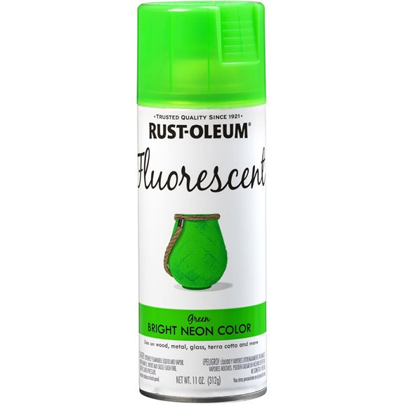 Rust-Oleum 342417 Specialty Fluorescent Spray Paint 11 oz Green