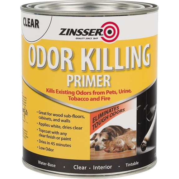 Rust-Oleum Zinsser 307648 Odor Killing Primer White Quart