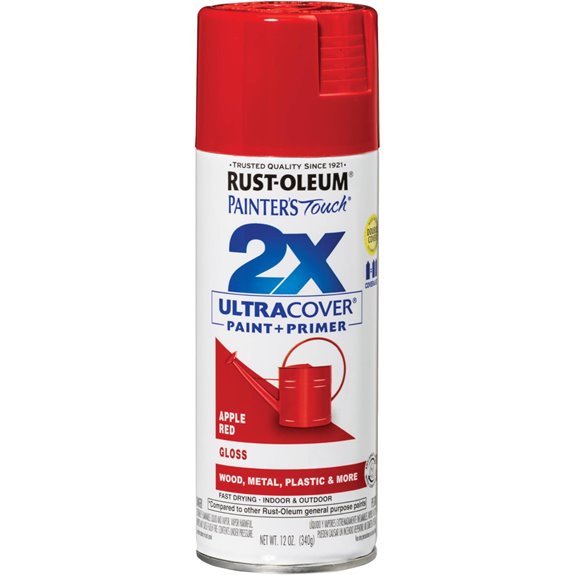 Rust-Oleum Painter's Touch 2X Spray Paint Gloss Apple Red