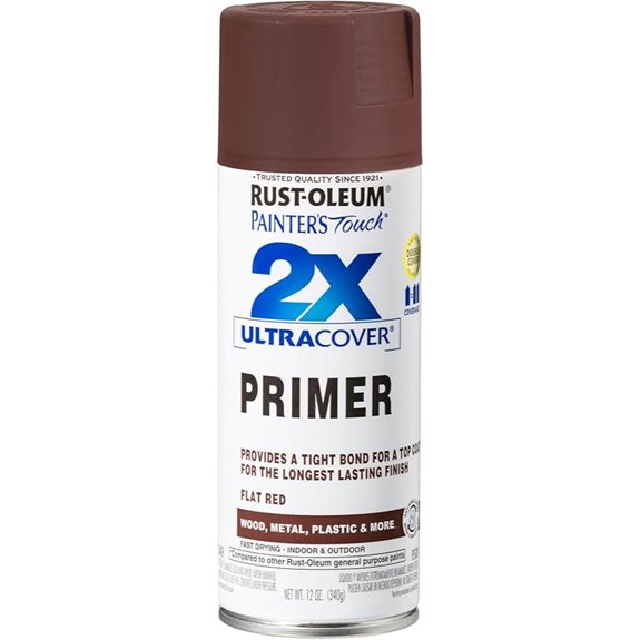 Rust-Oleum Painter's Touch Spray Primer 12 oz Flat Red