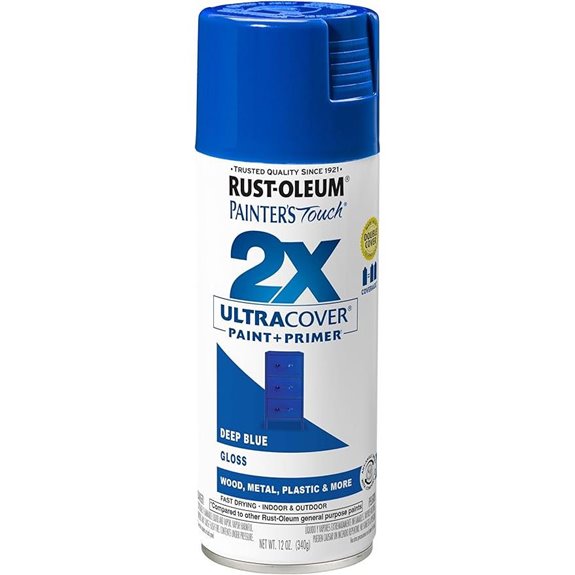 Rust-Oleum Painter's Touch Gloss Deep Blue Spray Paint
