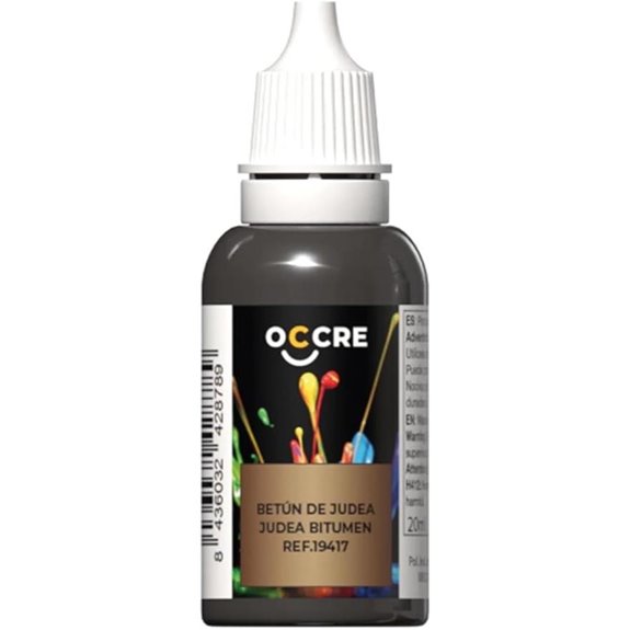 OcCre Satin Acrylic Paint (Judea Bitumen 20 ml)