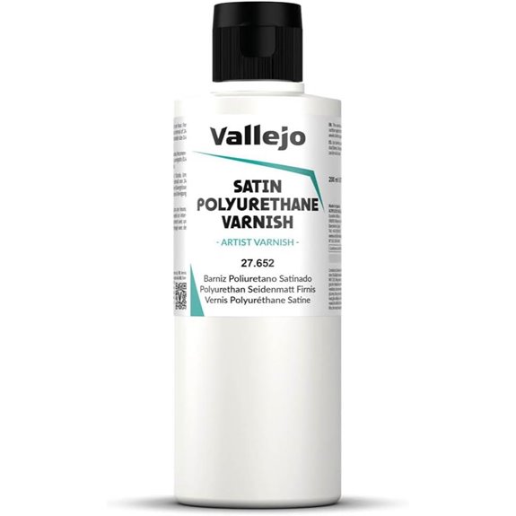 Vallejo Polyurethane Varnish Satin Finish 200 ml