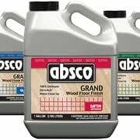 ABSOLUTE COATINGS ABSCO Wood Floor Finish Satin 1 Gallon