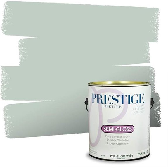 PRESTIGE Paints Interior Paint and Primer Semi-Gloss Sage Tint