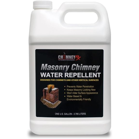 ChimneyRx Siloxane Waterproof Coating for Brick Chimneys (1 Gallon)