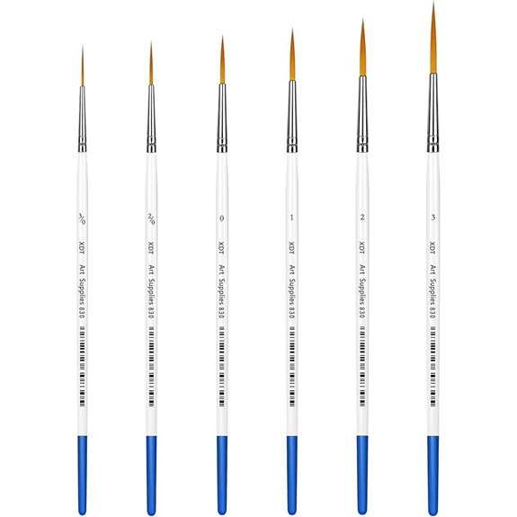 XDT Full Gardening Rake Brushes Set (6-Piece)