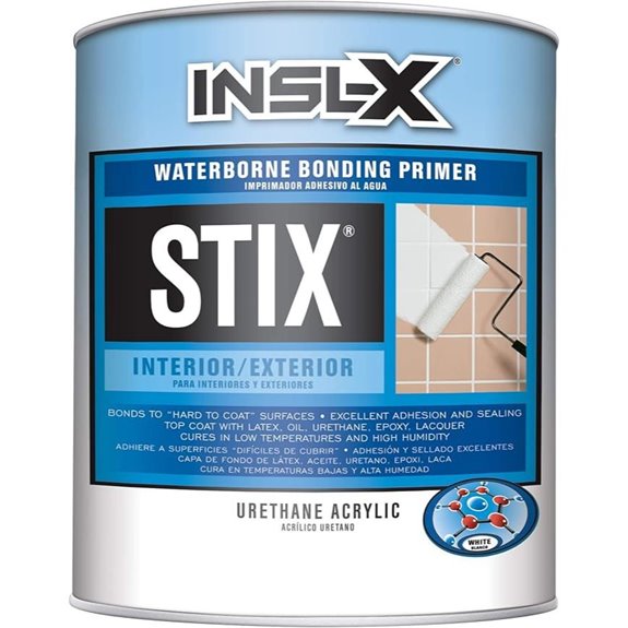 INSL-X SXA11009A-04 Stix Acrylic Waterborne Bonding Primer 1 Quart White