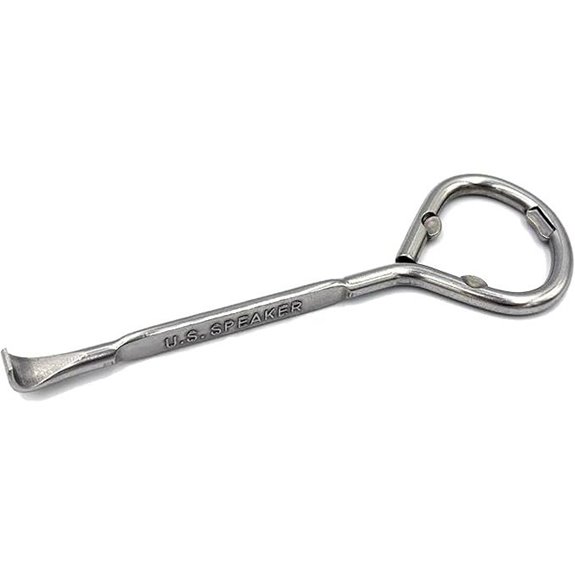 U.S. Speaker Stainless Steel Paint Can Opener with Bottle Opener